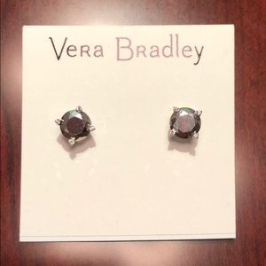 Vera Bradley Silver Stud Earrings